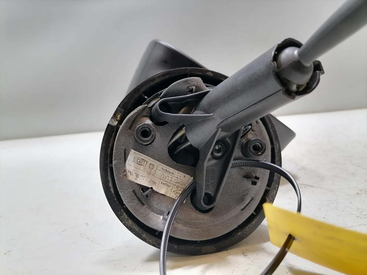 Dacia Sandero SD original Au&szlig;enspiegel links manuell schwarz unlackiert BJ09